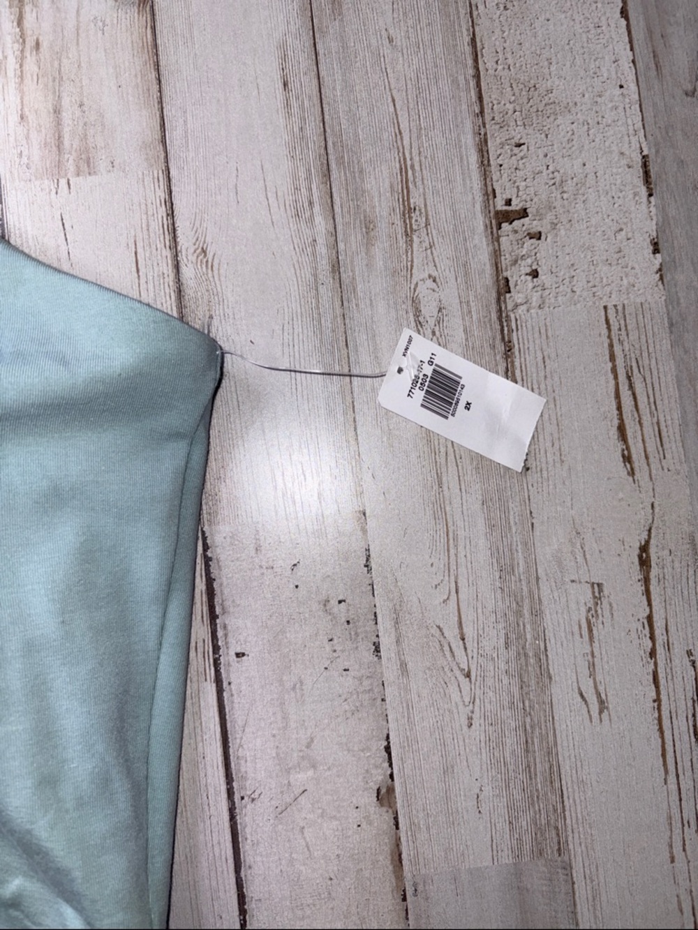 Old Navy Active Powersoft Mint Cropped Tank Top Size 2X NWT - Picture 2 of 12